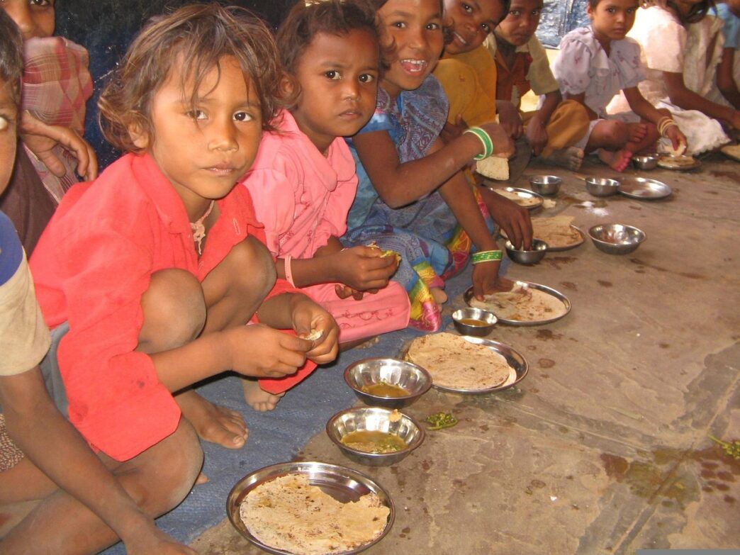 hungry children