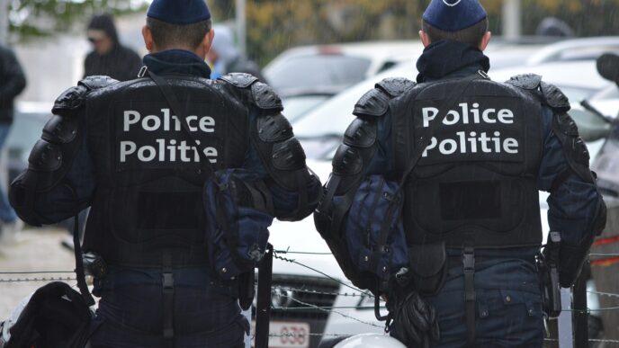 la police
