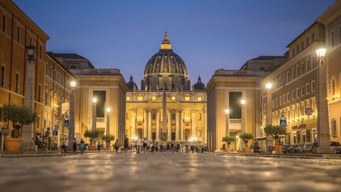 pope in vatican