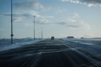 icy road