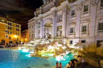 trevi fountain