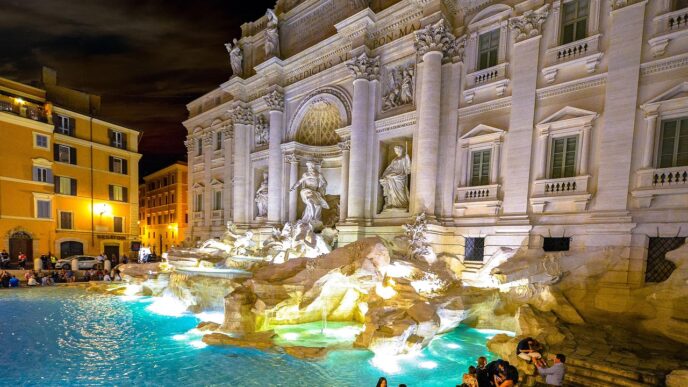 trevi fountain
