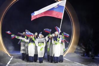 Otvoritev olimpijskih iger vir Slovenia Olimpic team