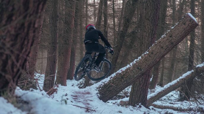 biking