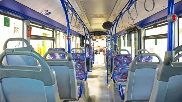 bus inside