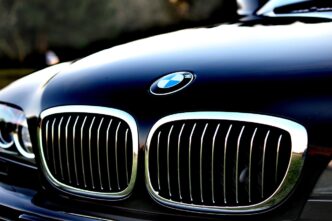 car bmw on fire