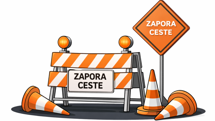zapora ceste 1